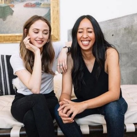 Olivia Korenberg and her business partner Jenn Pablo.